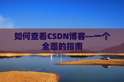 如何查看CSDN博客—一个全面的指南